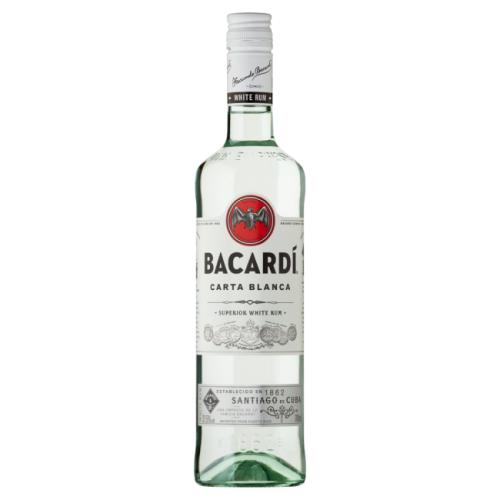 BACARDI CARTA BLANCA 700ML 37,5%