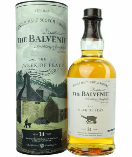 BALVENIE 14YO STORIES THE WEEK OF PEAT 700ML 48,3%