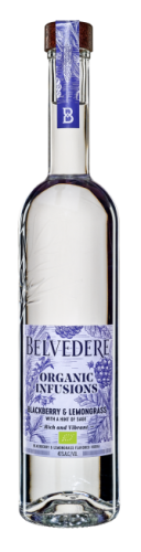 BELVEDERE ORGANIC BLACKBERRY & LEMONGRASS 700ML 40%