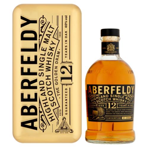 ABERFELDY 12YO THE GOLDEN DRAM 700ML 40%