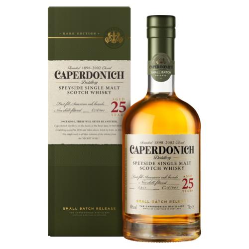 CAPERDONICH 25YO SMALL BATCH RELEASE 700ML (SECRET SPEYSIDE) 48%