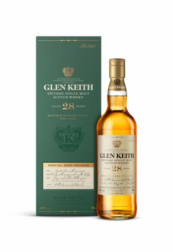 GLEN KEITH 28YO SPECIAL AGED RELEASE 700ML (SECRET SPEYSIDE) 43%