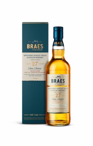 BRAES OF GLENLIVET 27YO RARE RELEASE 700ML (SECRET SPEYSIDE) 48%