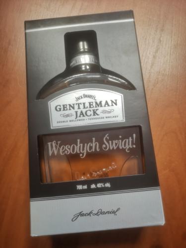 JACK DANIELS GENTLEMAN JACK 700ML 40% + GRAWER