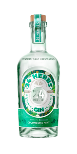 24 HERBS GIN CUCUMBER & MINT 700ML 40%
