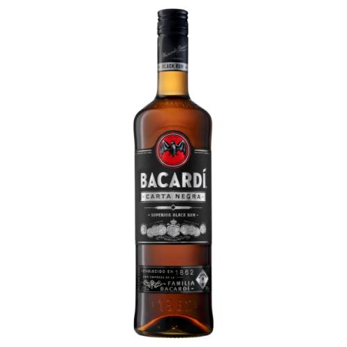 BACARDI CARTA NEGRA 700ML 37,5%