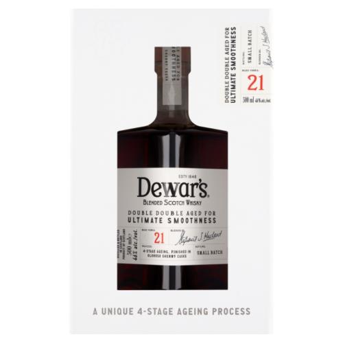 DEWAR'S 21YO DOUBLE DOUBLE 500ML 46%