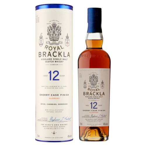 ROYAL BRACKLA 12YO SHERRY CASK FINISH 700ML 46%