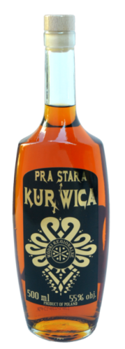 PRA STARA KURnWICA 500ML 55% W SKRZYNCE