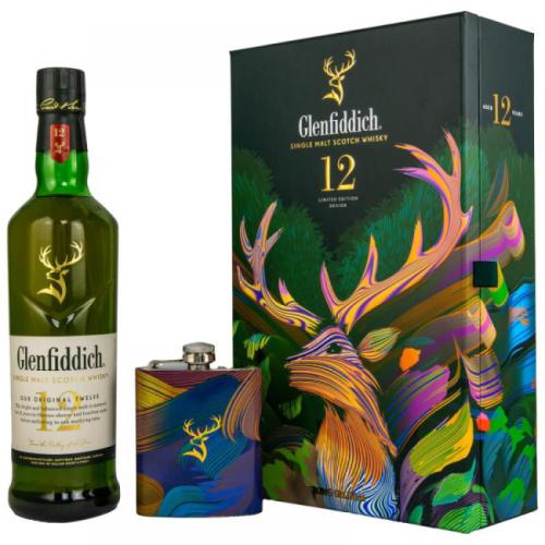 GLENFIDDICH 12YO CHINESE NEW YEAR 700ML 40% + PIERSI