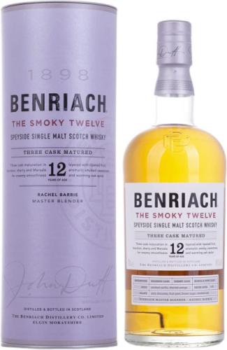 BENRIACH 12YO SMOKY TWELVE 700ML 46%