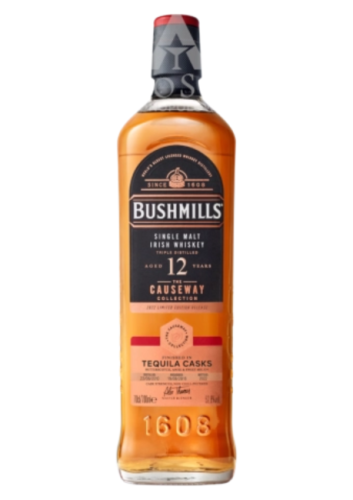 BUSHMILLS CAUSEWAY COLLECTION TEQUILA CASKS 12YO 700ML 52,8%